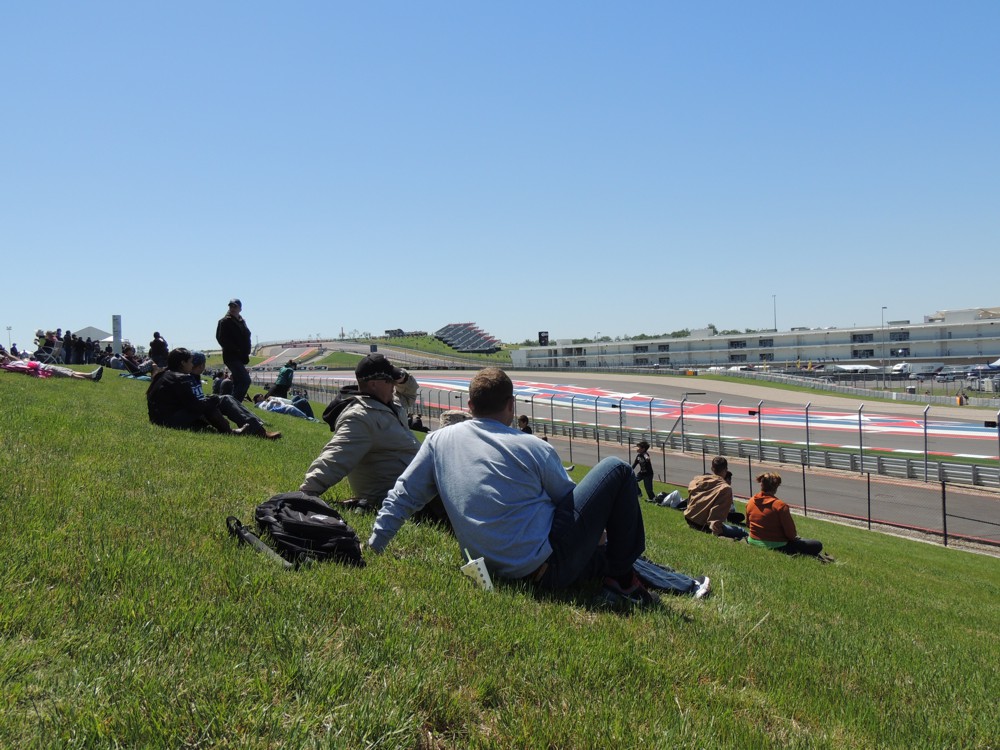 Turn 18(foreground) & Turn 1 (background), COTA, Austin, Texas