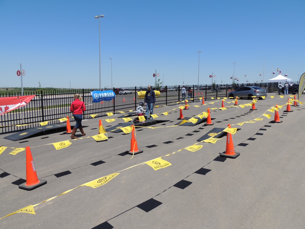 Kids' bike course, COTA, Austin, Texas