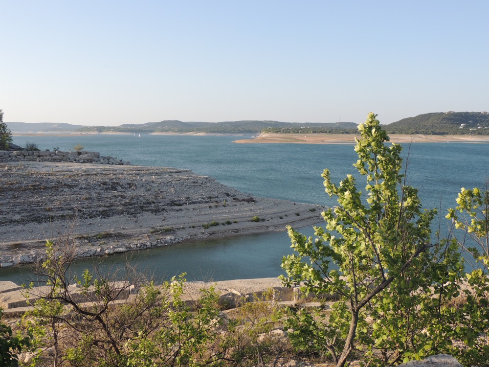 At Mansfield Dam, Lake Travis, Texas