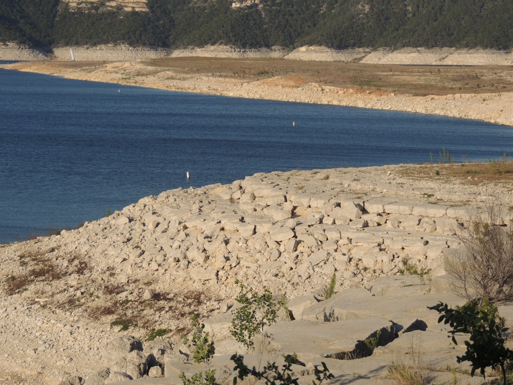 At Mansfield Dam, Lake Travis, Texas