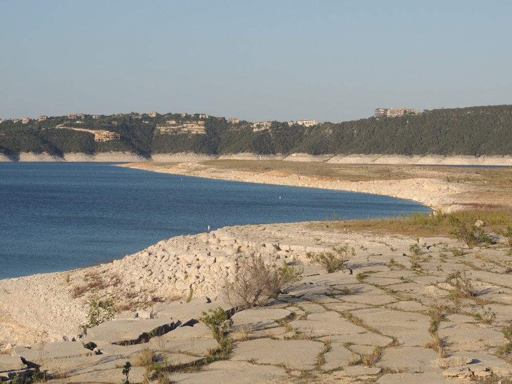 At Mansfield Dam, Lake Travis, Texas