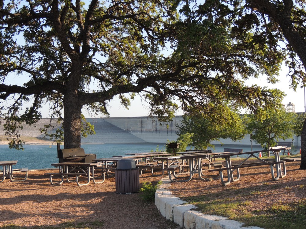 At Mansfield Dam, Lake Travis, Texas