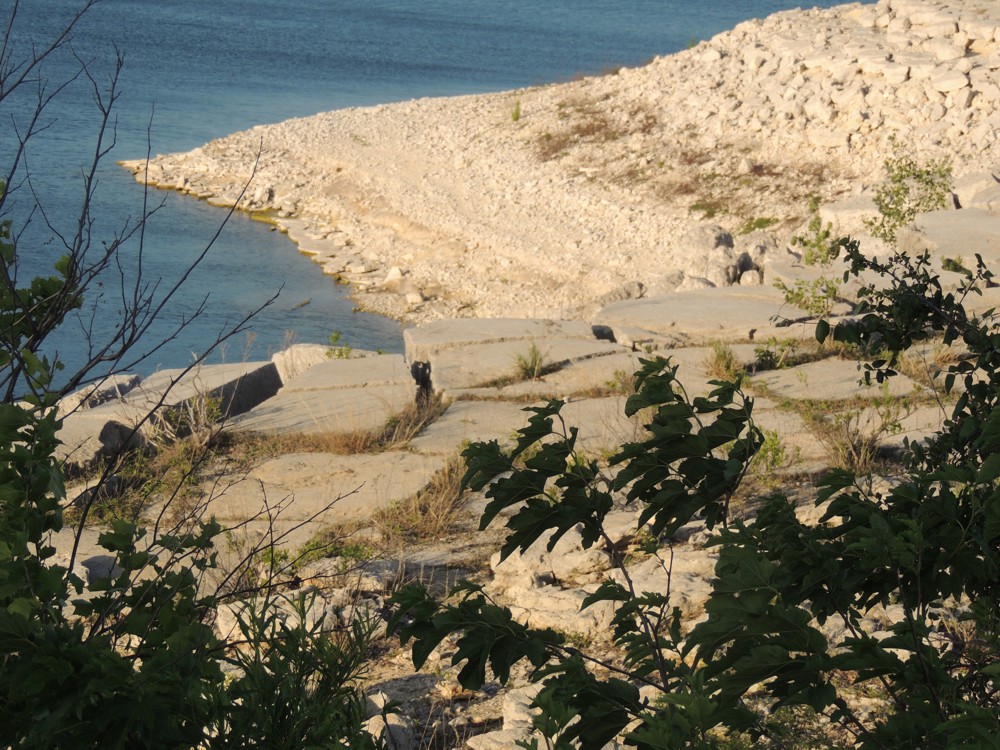 At Mansfield Dam, Lake Travis, Texas