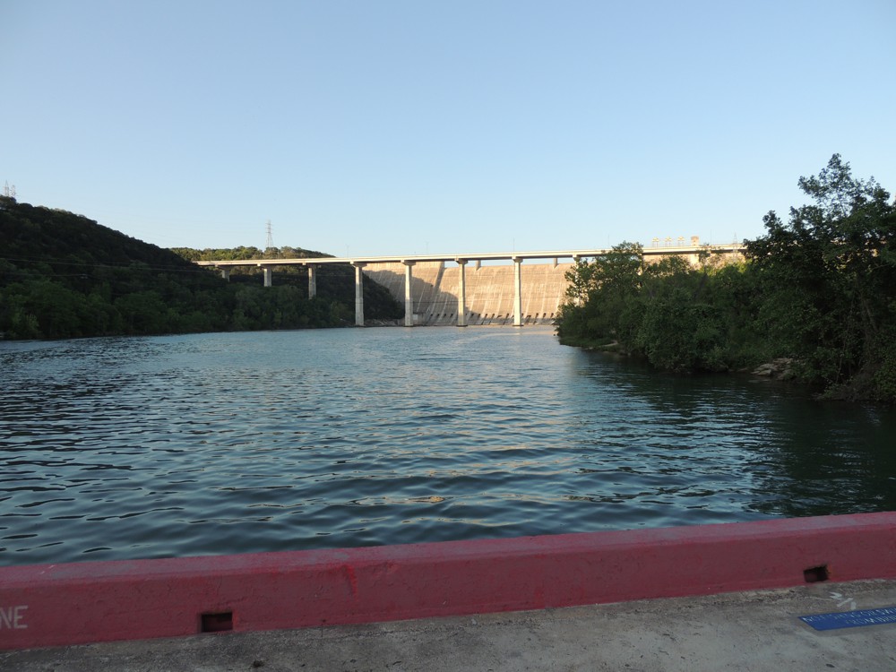 Low River Crossing, Mansfield Dam, Texas