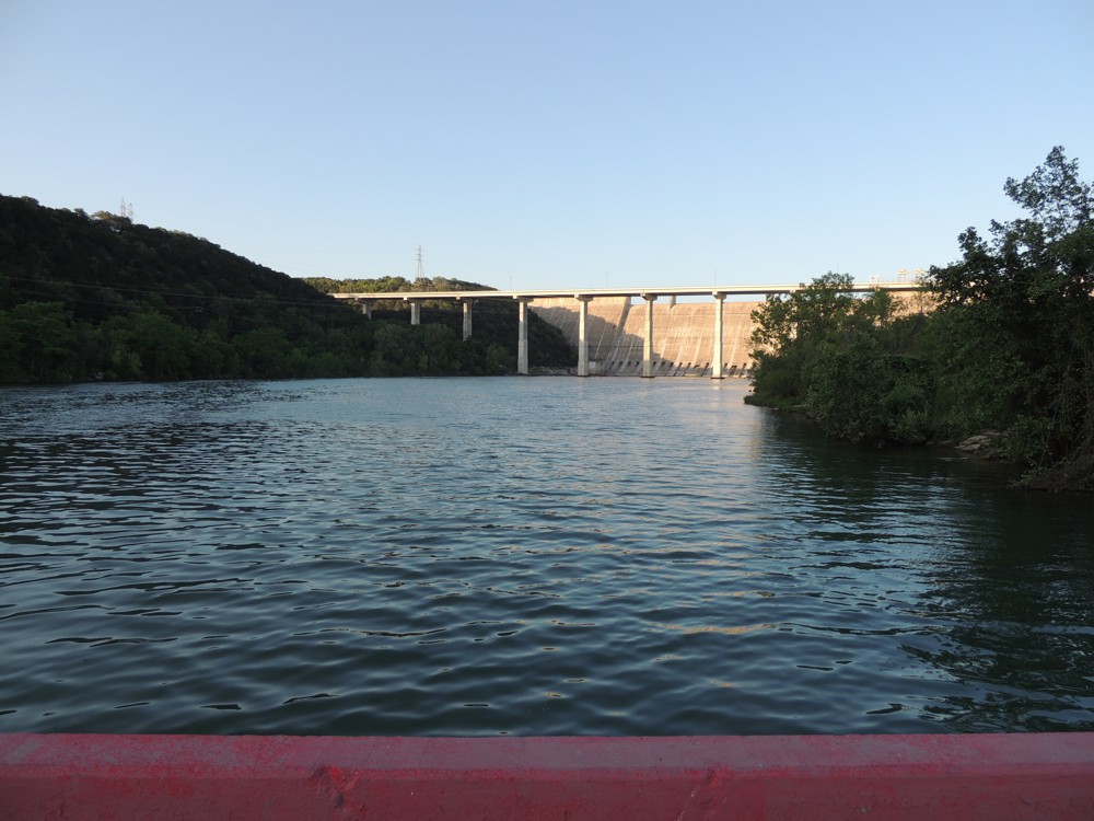 Low River Crossing, Mansfield Dam, Texas