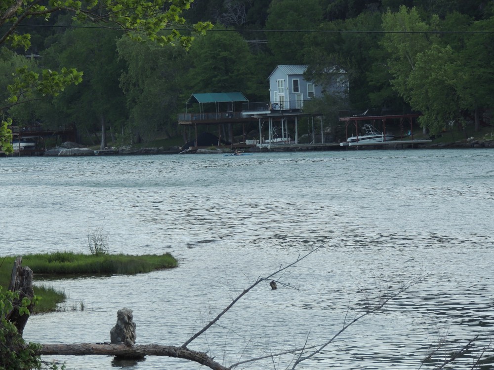 Low River Crossing, Mansfield Dam, Texas