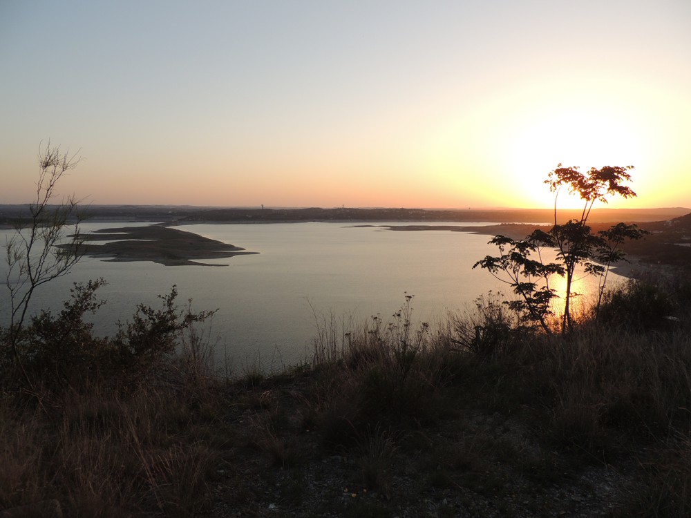 View of Lake Travis, Comanche Trail, Texas