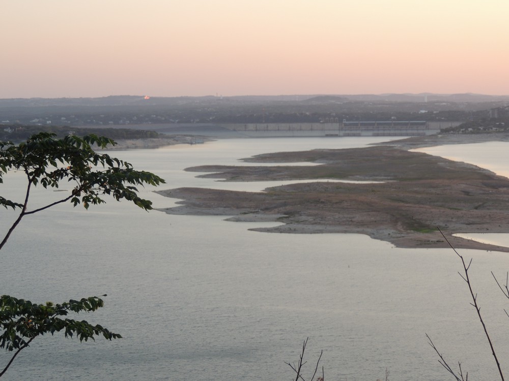 View of Lake Travis, Comanche Trail, Texas