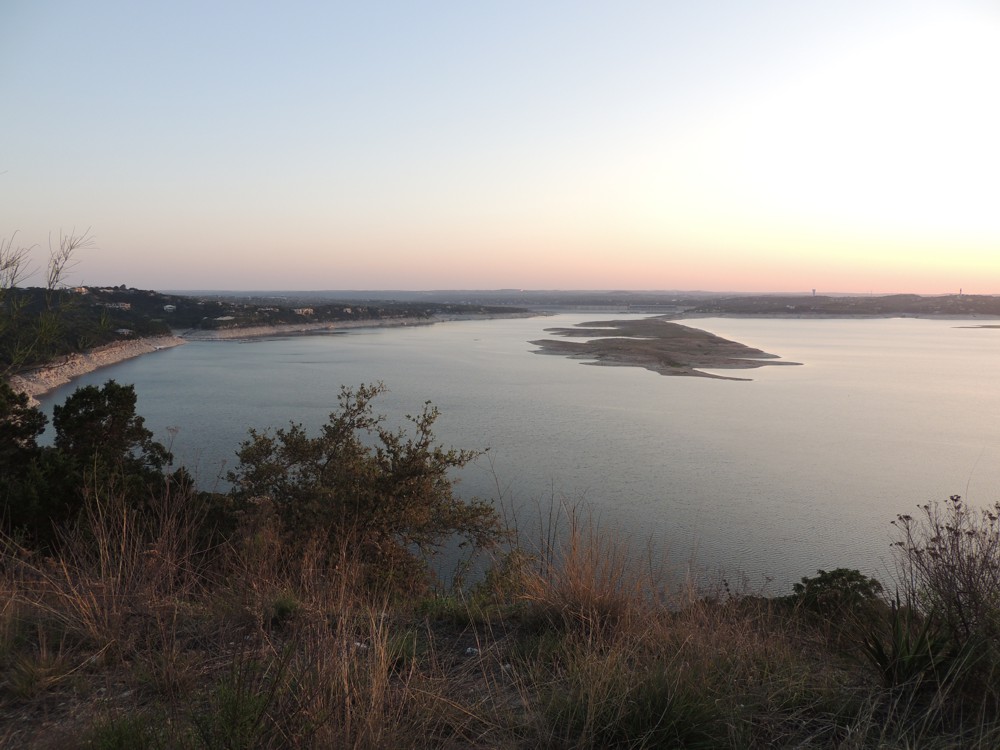 View of Lake Travis, Comanche Trail, Texas