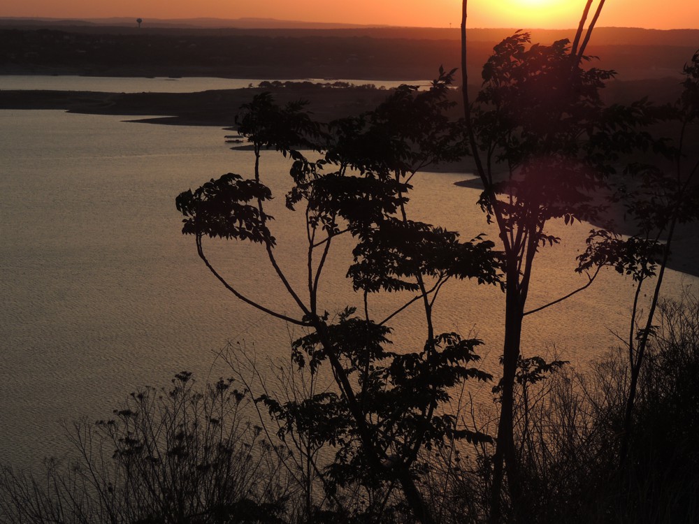 View of Lake Travis, Comanche Trail, Texas