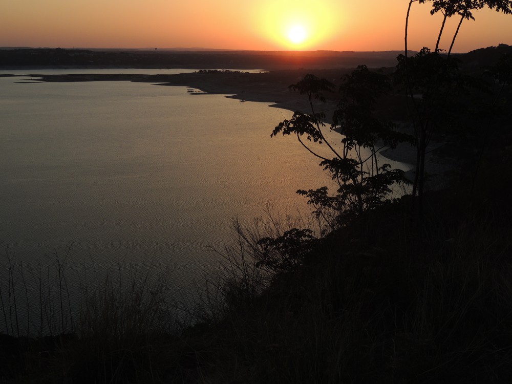 View of Lake Travis, Comanche Trail, Texas