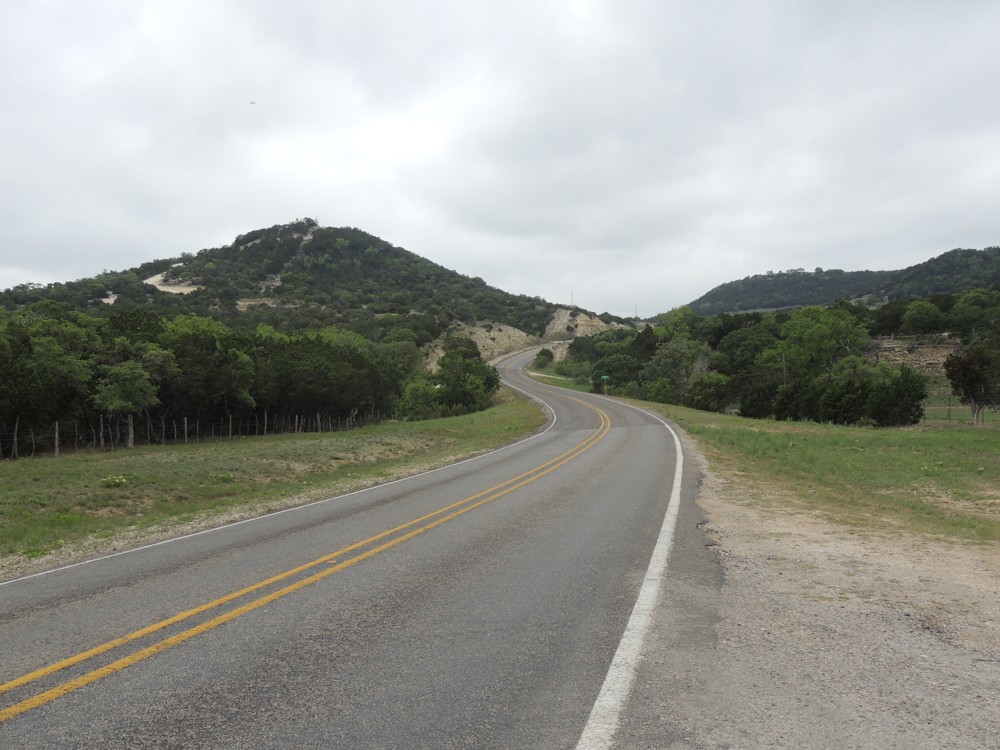 Approaching Medina, Texas