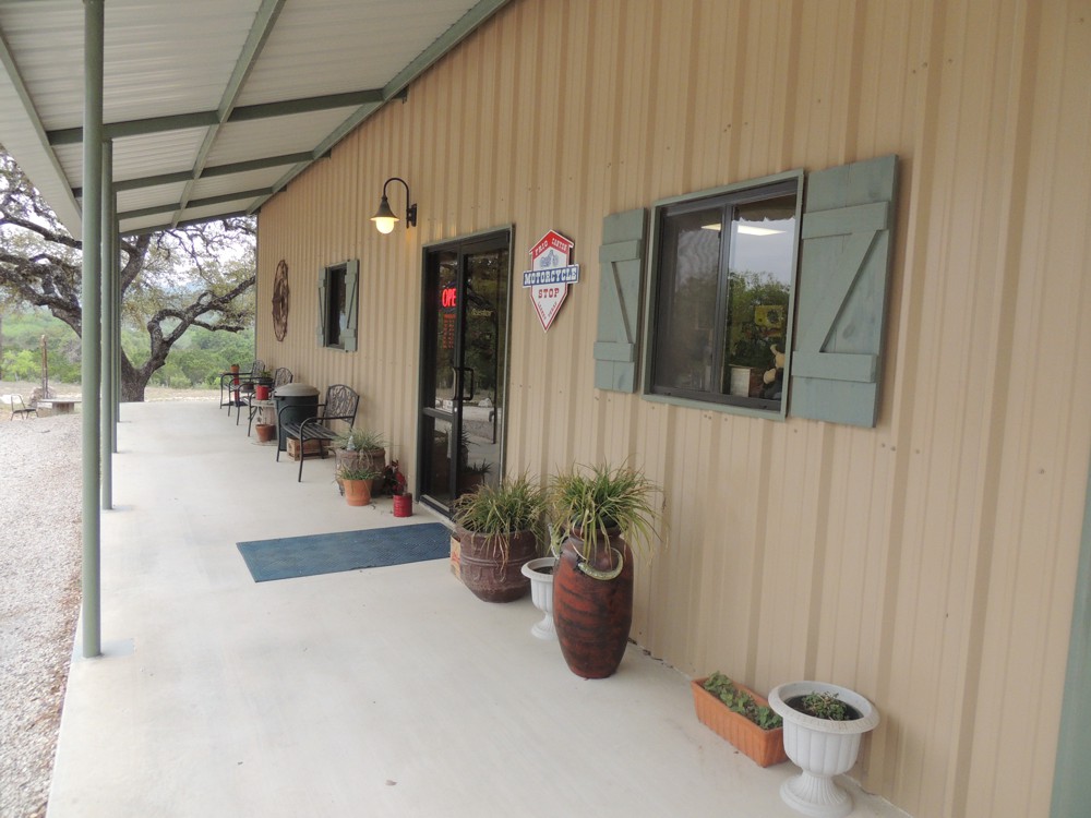 Frio Canyon Motorcycle Stop, Leakey, Texas